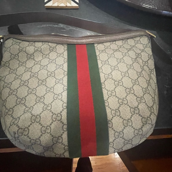 Authentic Gucci Ophidia half moon monogram small hobo - Picture 8 of 11